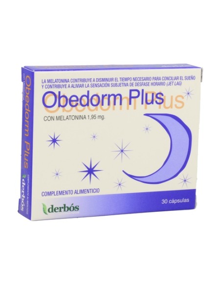 Obedorm Plus 30 cápsulas Derbós