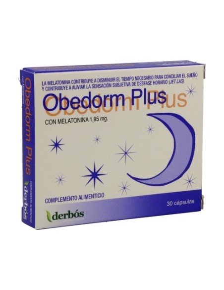 Obedorm Plus 30 cápsulas Derbós
