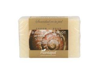 Jabón natural baba de caracol y rosa mosqueta