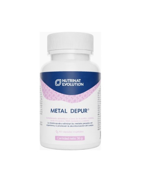 Metal Depur 60 cápsulas vegetales Nutrinat Evolution