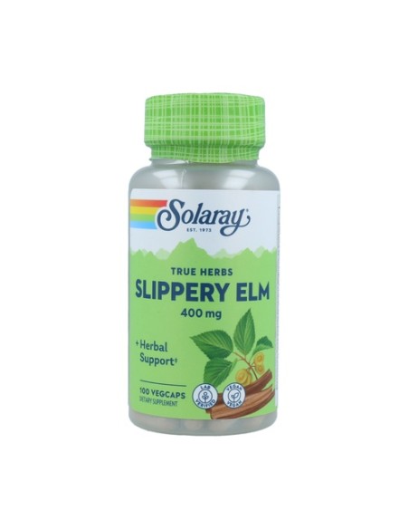 Slippery Elm Bark 100 cápsulas Solaray