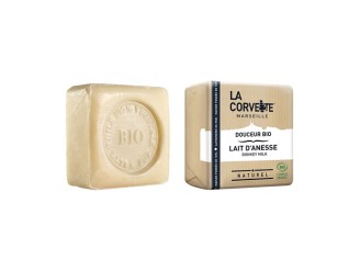 Pastilla de jabón de leche de burra Bio