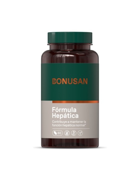 Fórmula hepática 60 cápsulas Bonusan