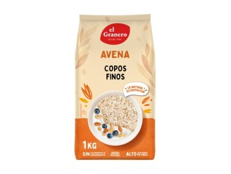 Copos finos de avena integral