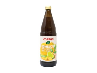 Kombucha lima y jengibre bio