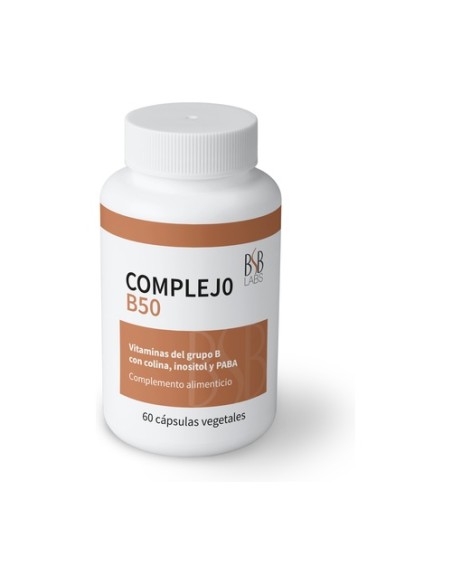 Complejo B-50 60 cápsulas vegetales BSB Labs