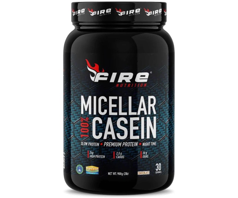 100% micellar casein chocolate 908 gr Fire