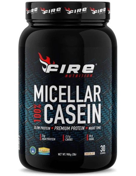 100% micellar casein chocolate 908 gr Fire