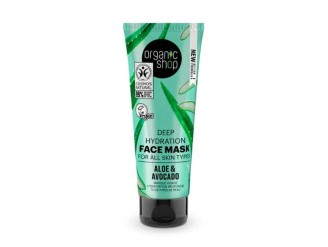 Mascarilla facial de hidratación profunda para todo tipo de
